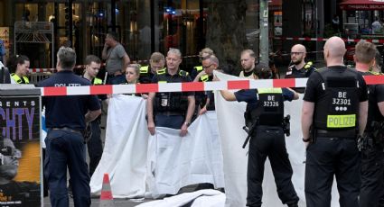 Vehículo arrolla a varios peatones en Berlín; autoridades investigan el caso