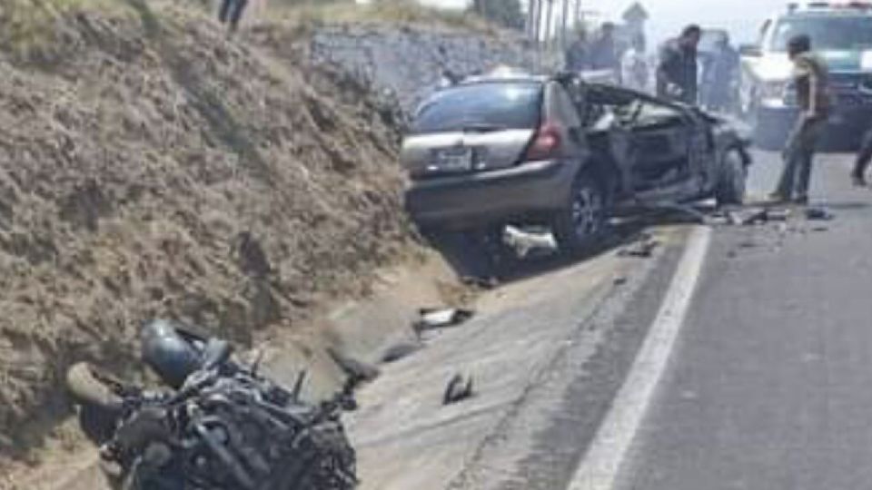 Imagen del accidente.