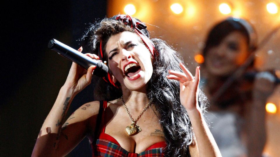 La fallecida cantante británica Amy Winehouse.