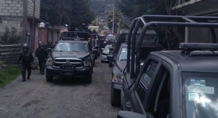 Movilización policiaca y de GN en Ajusco por insultos a elementos policiales