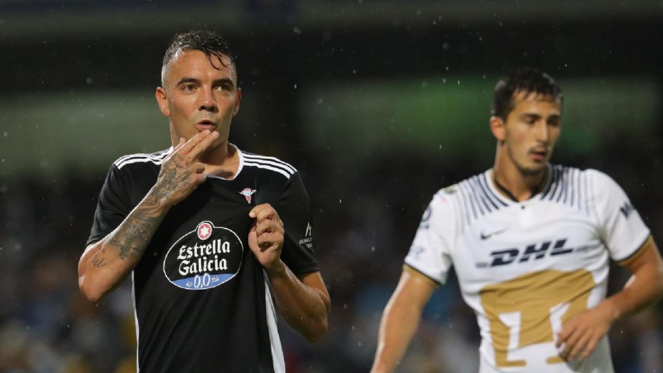 El jugador del Celta de Vigo, Iago Aspas.