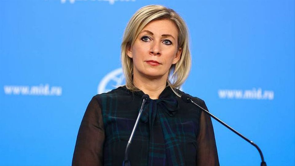 María Zajavova, portavoz de la diplomacia rusa