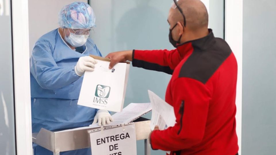 Módulos de atención respiratoria del IMSS