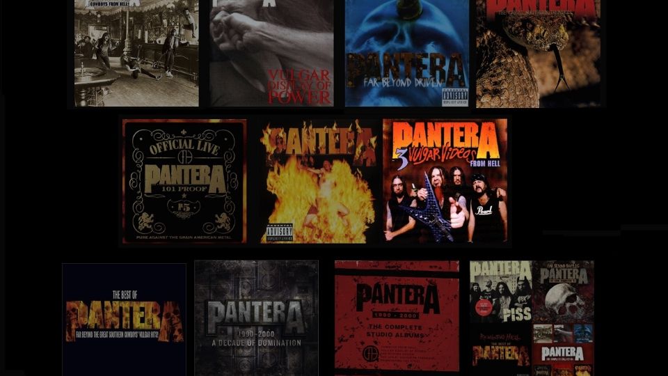 Discografía de Pantera (1981-2015)