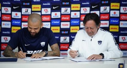 Liga MX: ¡Ya es puma! Dani Alves firma contrato con la UNAM