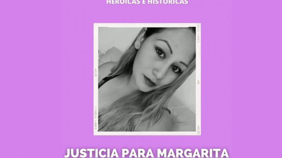 Piden justicia para Margarita.