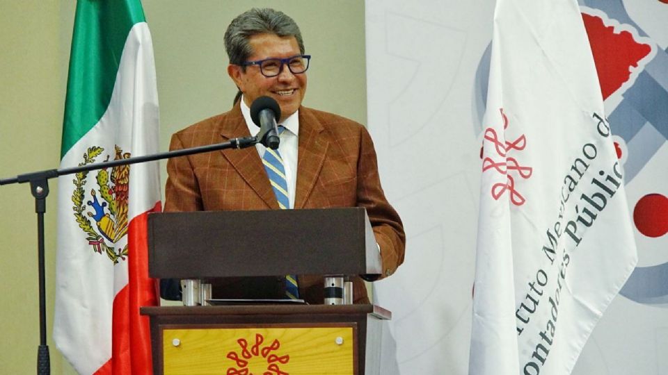 Ricardo Monreal, senador por Morena.