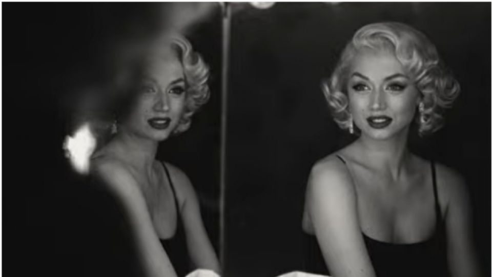 Ana de Armas como Marilyn Monroe en 'Blondie' la nueva película de Netflix.