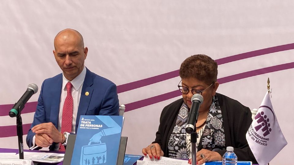 Salvador Guerrero y Ernestina Godoy, presidenta de CCSJ y la titular de la FGJ-CDMX