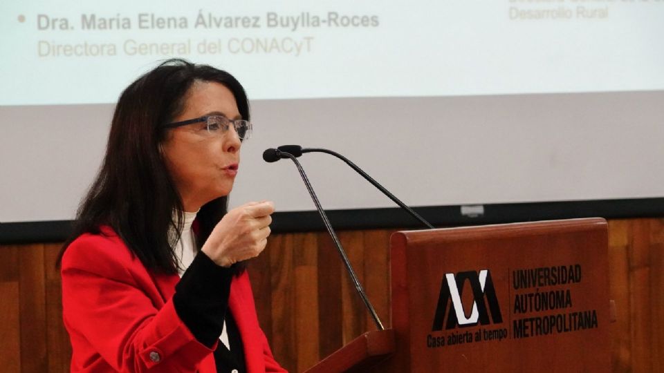 María Elena Álvarez-Buylla, titular del Conacyt.