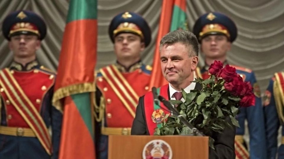 Vadim Krasnoselski, líder de la región separatista de Transnistria