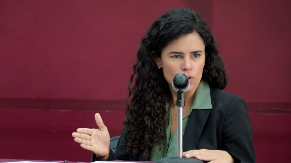 La secretaria del Trabajo Luisa María Alcalde.