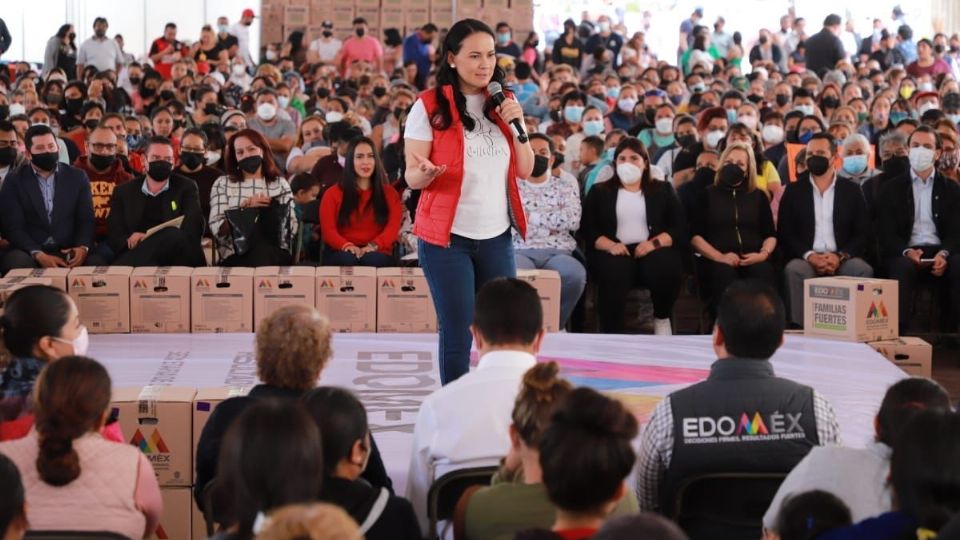 Alejandra Del Moral, secretaria de desarrollo social del EDOMEX dijo estar lista para gobernar el estado