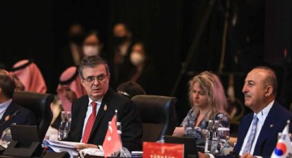 Ebrard condena invasión de Rusia a Ucrania en reunión de cancilleres del G20