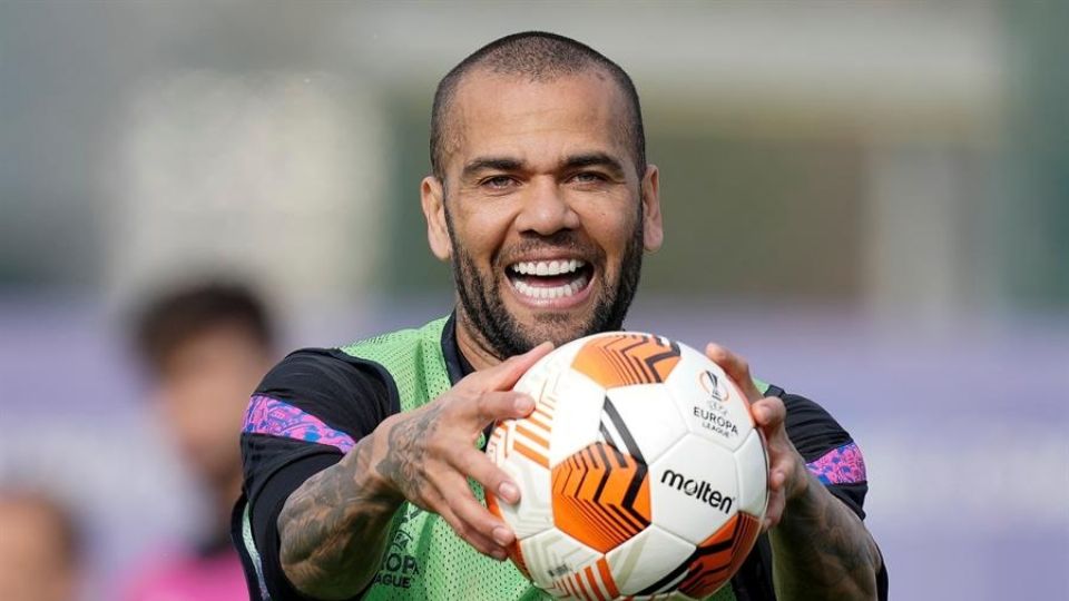 Dani Alves, jugador de la Selección de Brasil.