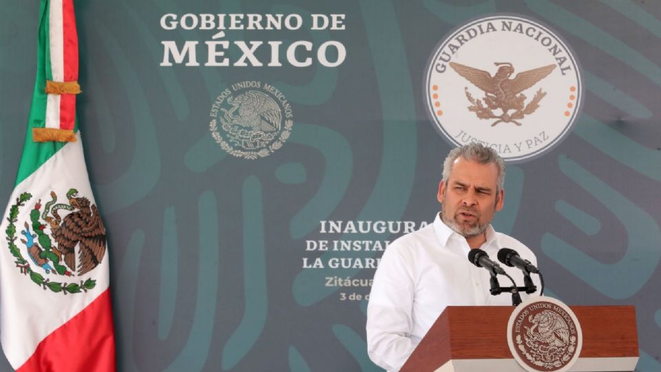 Alfredo Ramírez Bedolla, gobernador del Estado de Michoacán. (Foto de archivo)