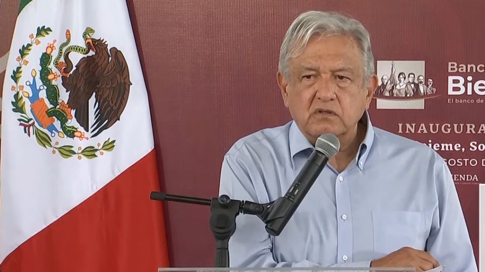 Andrés Manuel López Obrador, presidente de la República Mexicana.