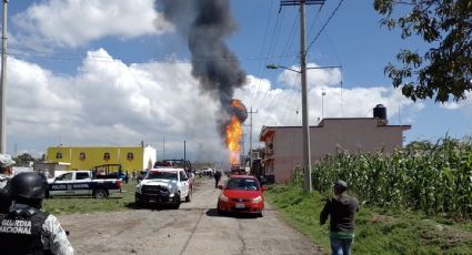 Explota ducto de Pemex en Amozoc, Puebla
