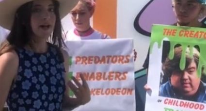‘Alexa Nicholas’ también protestó por el abuso infantil que hay en Nickelodeon