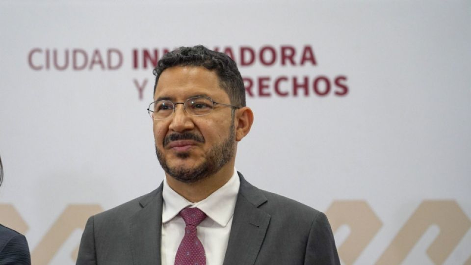 El secretario de Gobierno de la CDMX, Martí Batres Guadarrama.
