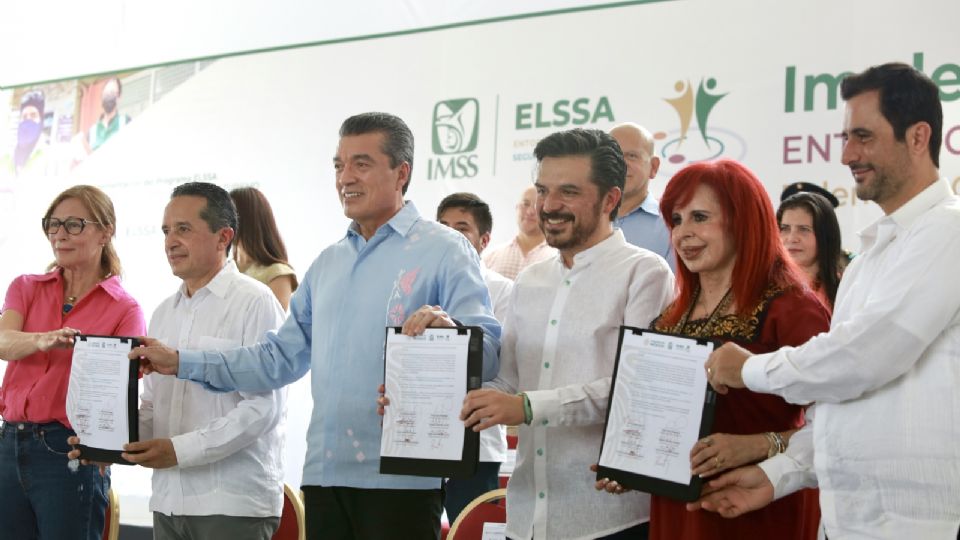Los gobiernos de Campeche y Quintana Roo firmaron el Acuerdo de la Implementación del programa Entornos Laborales Seguros y Saludables (ELSSA).