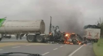 FGR investiga bloqueos y quema de vehículos en carreteras de Zacatecas