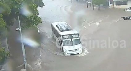 Así se vivieron las fuertes lluvias en Sinaloa: VIDEO