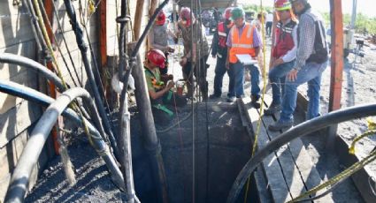 Gobernador de Coahuila pide más equipo para desagüe de pozo donde están los mineros