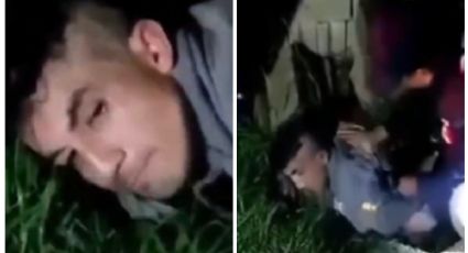 Policías rescatan a un presunto ladrón de ser linchado en San Mateo Atenco: VIDEO