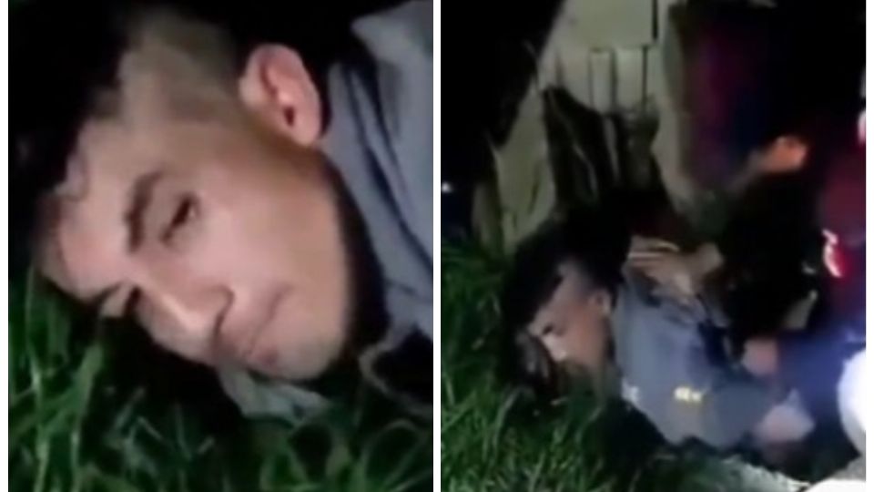 Policías rescatan a un presunto ladrón de ser linchado en San Mateo Atenco: VIDEO.