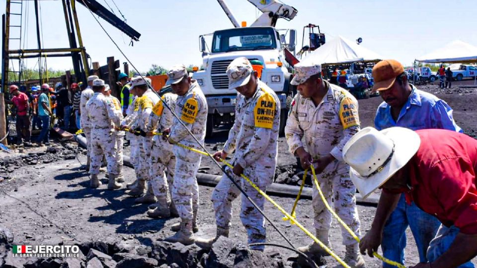 Rescate de mineros en Coahuila