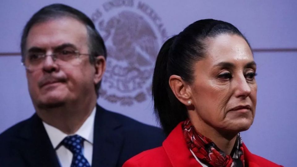 Claudia Sheinbaum y Marcelo Ebrard, aspirantes a la candidatura presidencial por Morena