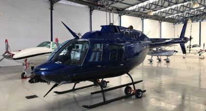 Indagan robo de helicóptero en AICM de un hombre posiblemente secuestrado en Morelos