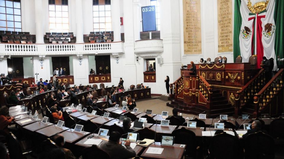 Sesión ordinaria en el congreso de la Ciudad de México. (Imagen ilustrativa).
