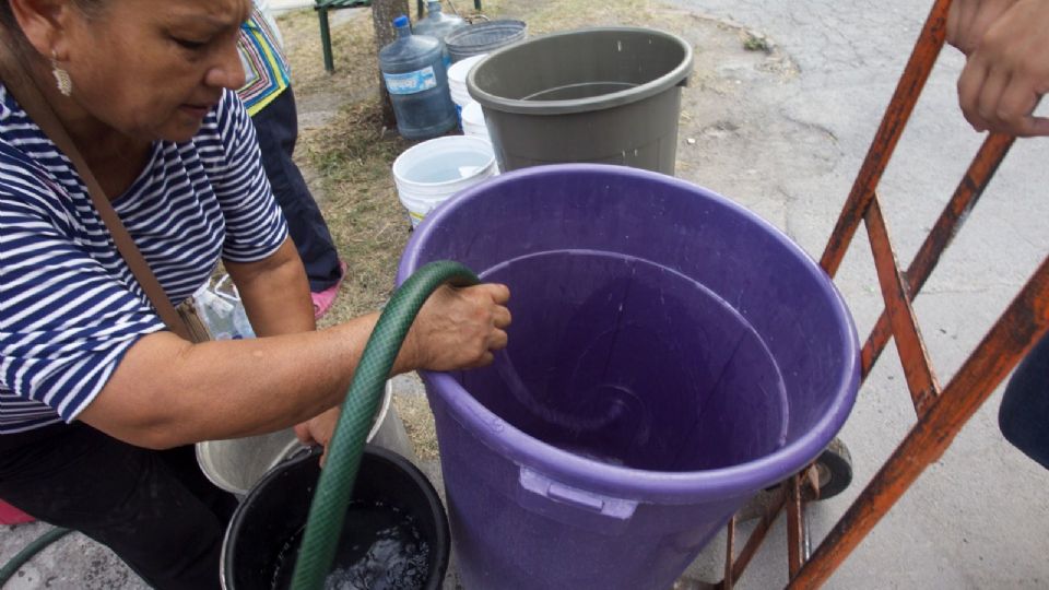 Sacmex anunció un corte de agua en al menos siete alcaldías.