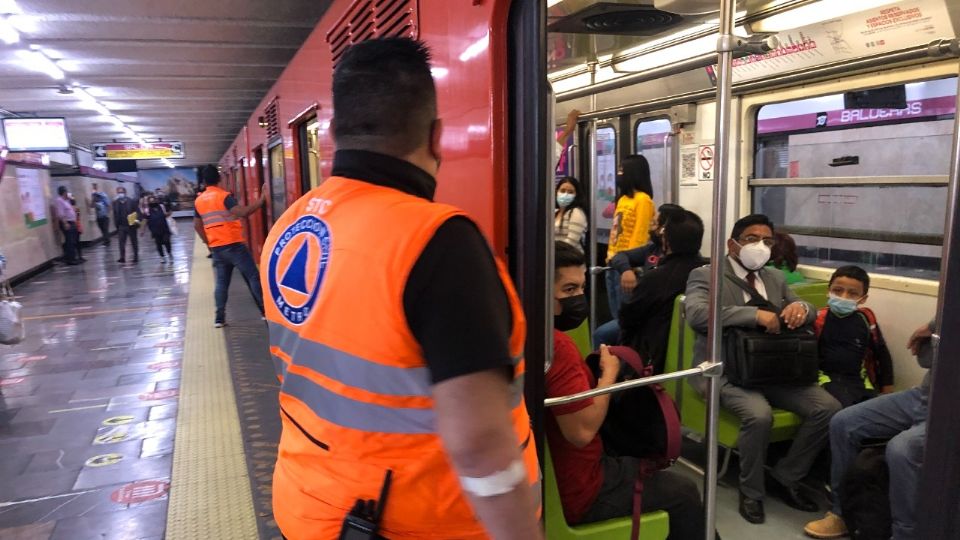 El Metro aplicará protocolo durante Simulacro Nacional 2022.