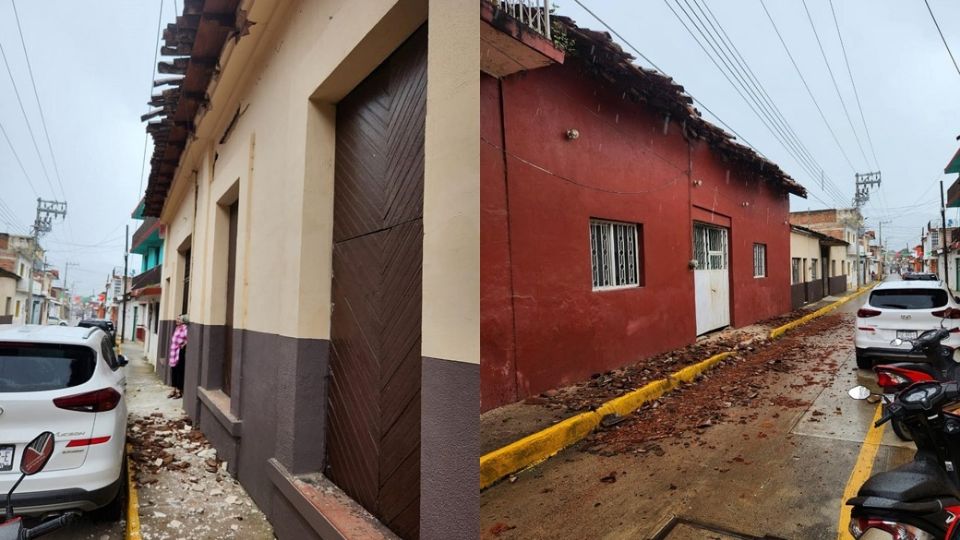 Daños causados en Colima tras el sismo