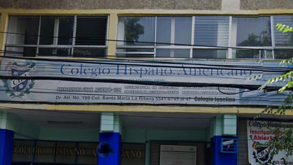 Colegio Hispanoamericano, ubicado en la Alcaldía Cuauhtémoc.