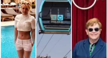 La línea 2 del cablebús  de CDMX saldrá en el nuevo video de Britney Spears y Elton John