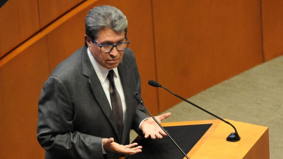 Ricardo Monreal, coordinador de Morena en el Senado.