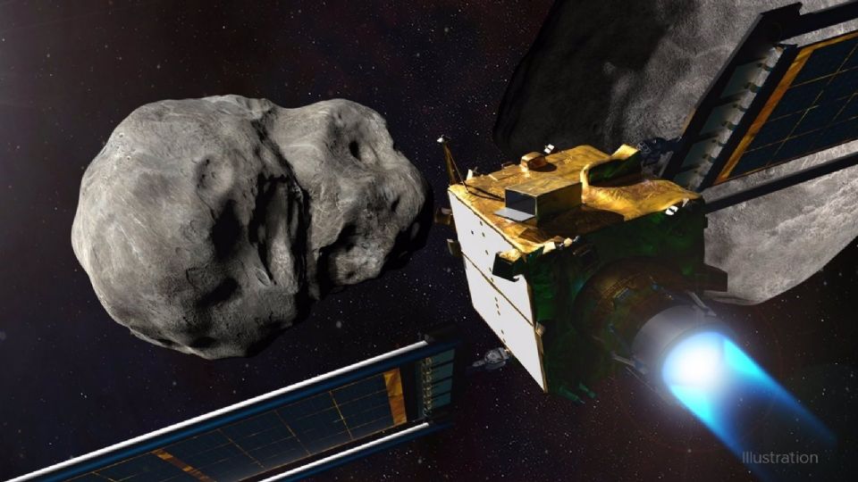 La NASA intentará desviar a un asteroide.