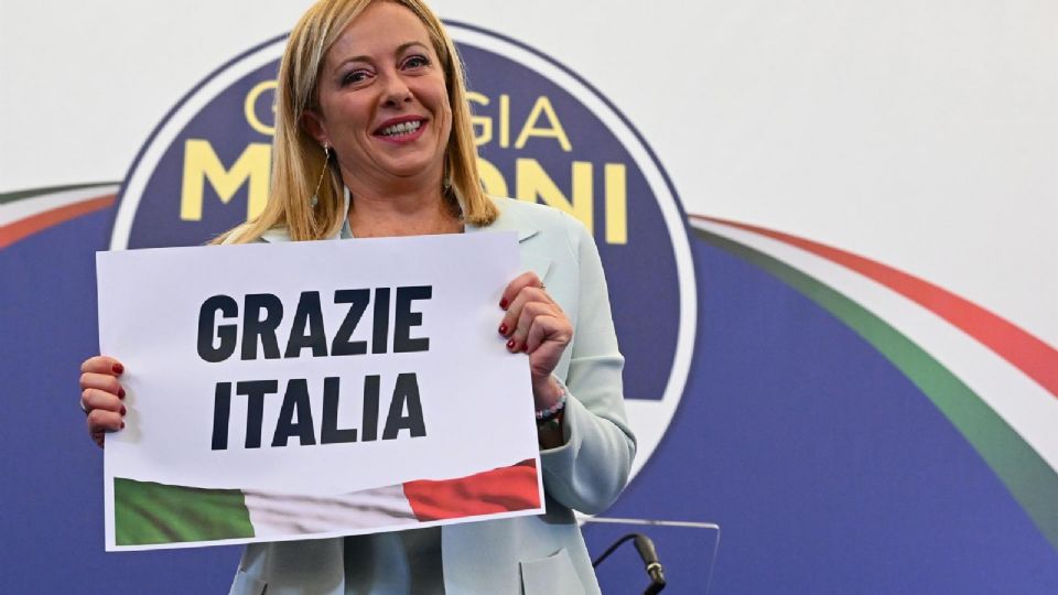 Georgia Meloni gana elecciones en Italia