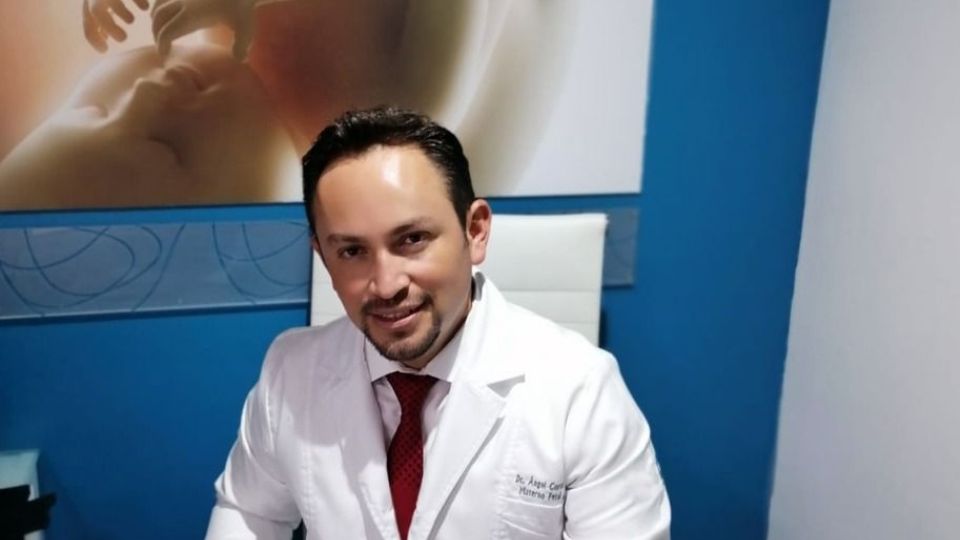 José Ángel Cortés Reyna, médico ginecobstetra y subespecialista en medicina materno fetal del Hospital Regional “Gral. Ignacio Zaragoza”.