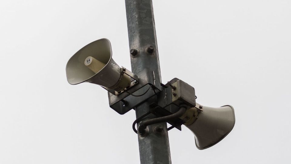 La alerta sísmica en la Ciudad de México.