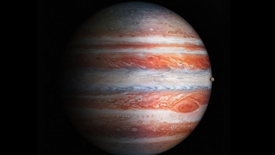 Revelan cómo se verían los colores 'complejos' de Júpiter.