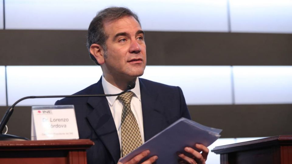 El consejero presidente del  Instituto Nacional Electoral, Lorenzo Córdova.