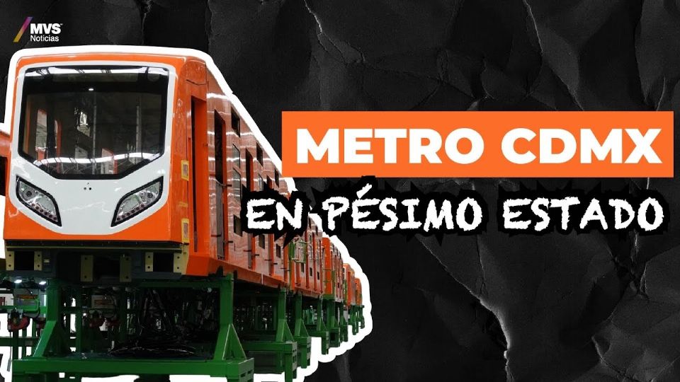 Metro CDMX en pésimo estado