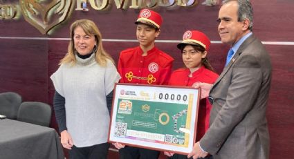 Fovissste celebra 50 años con emisión de billete conmemorativo de Lotería Nacional