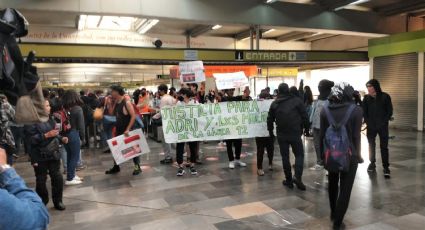 Protestan para exigir justicia por víctimas y por un Metro popular