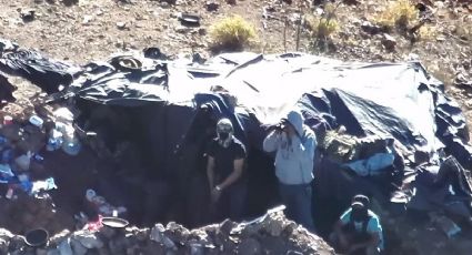 Integrantes de Los Chapitos atacan dron que vigilaba sus operaciones en frontera con Arizona | VIDEO